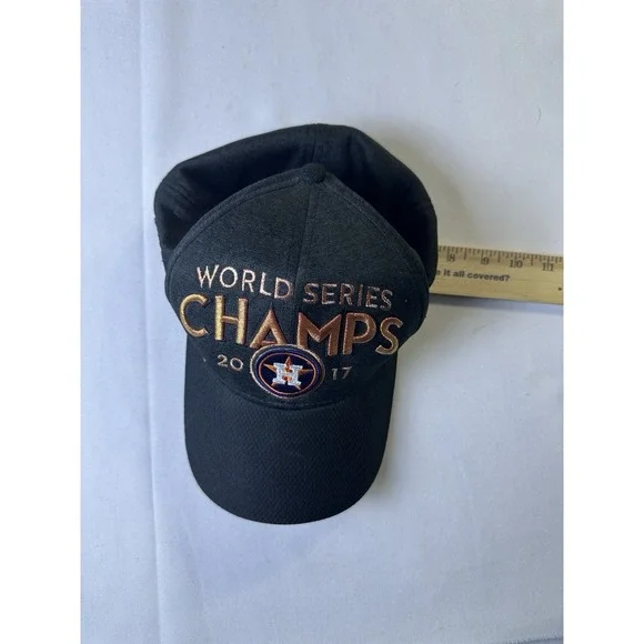 Era 39Thirty Houston Astros Graphite 2017 World Series Champions Hat Cap - Picture 5 of 7